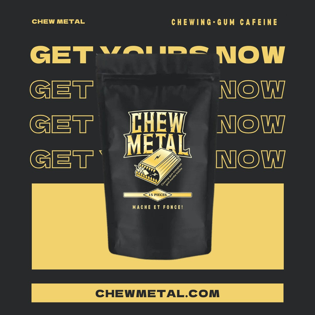 Chewing-gum énergisant